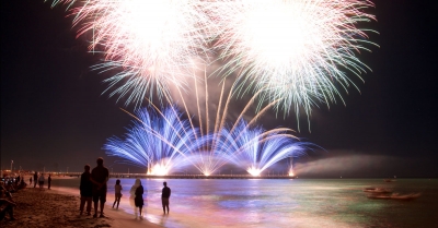 Of Fireworks and Tourism: GC×GC-HRMS Analysis of Summer Impacts on Lake Michigan Water Quality