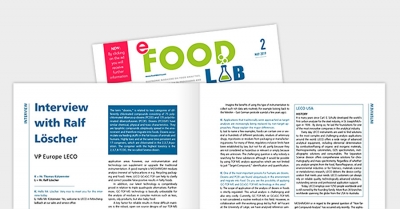 e-Food Lab International // Interview with Ralf Löscher